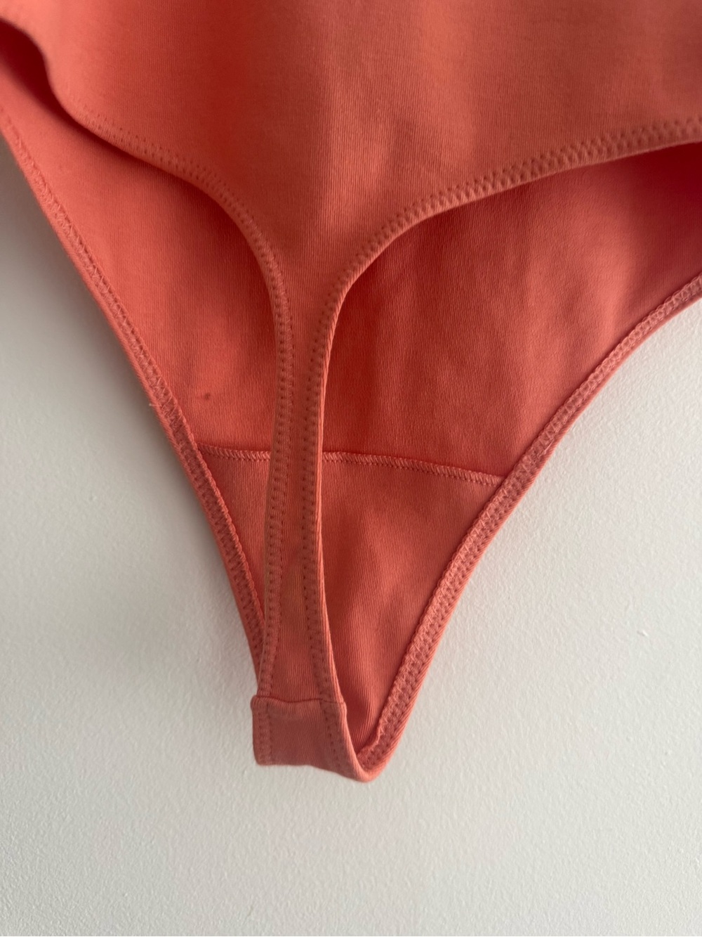 Aritzia Wilfred free rust Spaghetti-Strap One Piece bodysuit size S - Picture 7 of 7